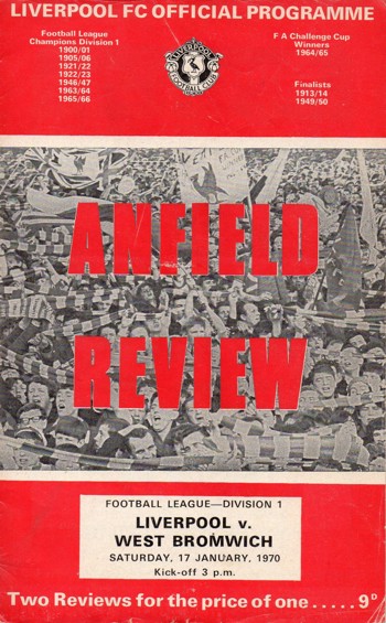 Match programme